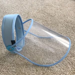 NWT Adjustable soft headband full face shield